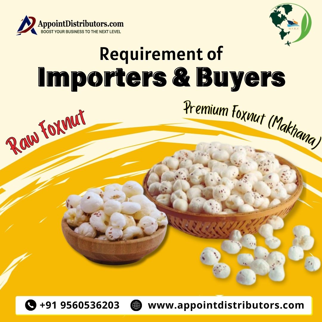 Mvra Exports Foxnut Or Makhana Export Deals